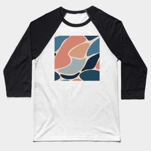 Abstract Pattern Baseball T-Shirt